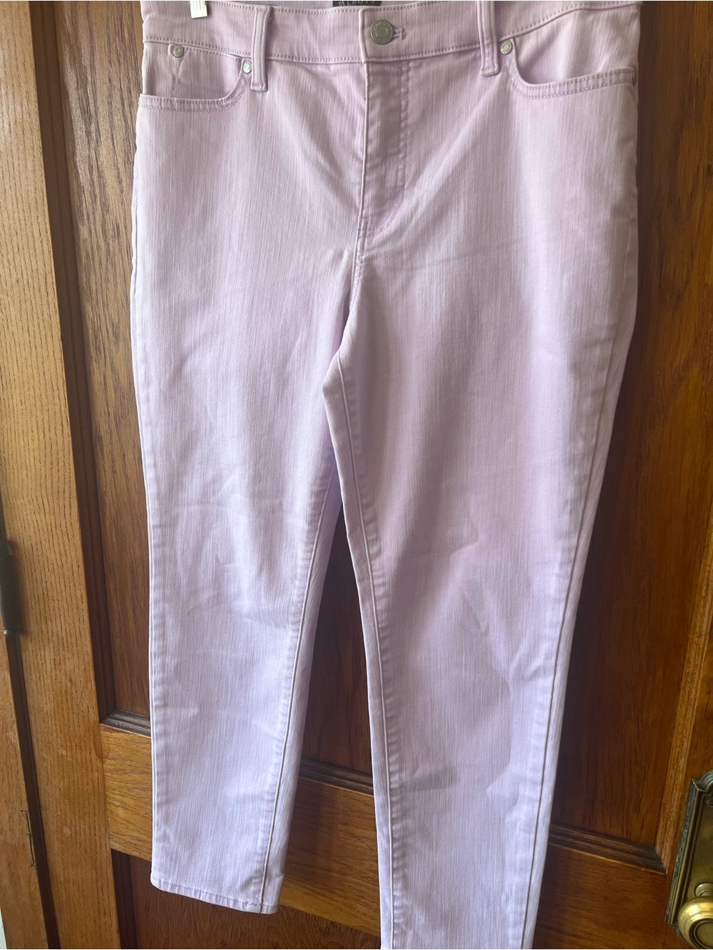 Talbots Pastel Lilac Skinny Jeans
